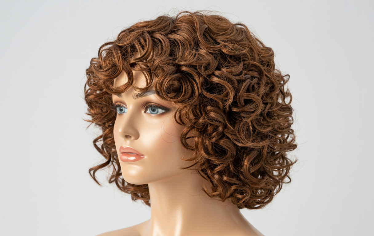 Curly Bob Wig