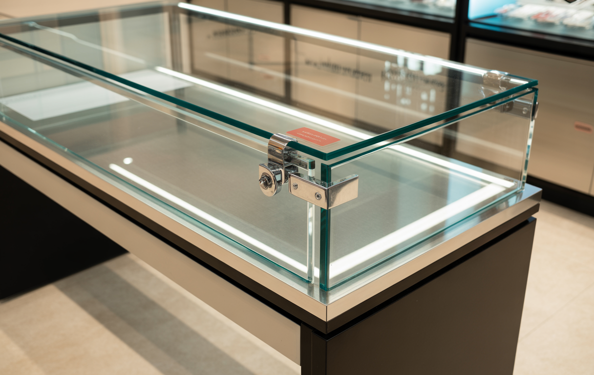 Glass Counter Display Case